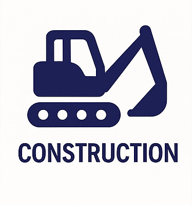 Construction Batteries Icon
