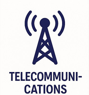 Telecommunications Batteries Icon